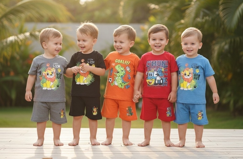 Conjunto de Bebe Algodón - Imagen 6