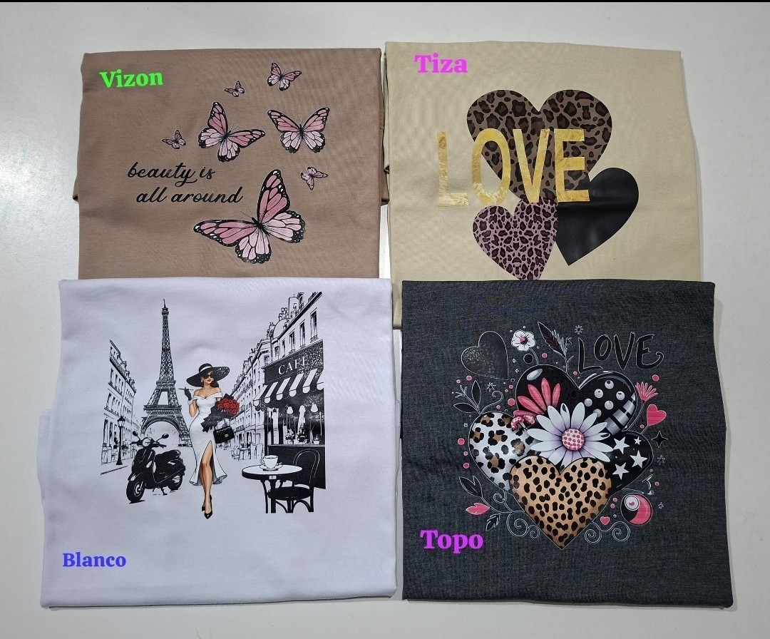 Remera de Algodón de Mujer - Imagen 2