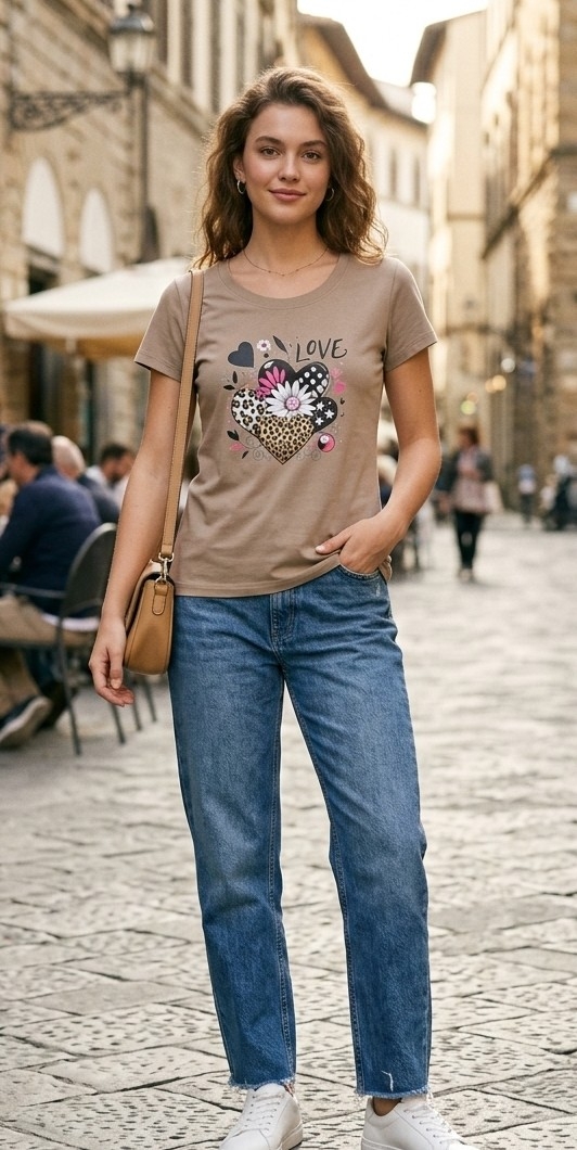 Remera de Algodón de Mujer - Imagen 3