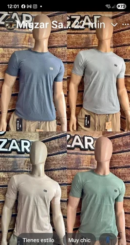 Remeras Lisos