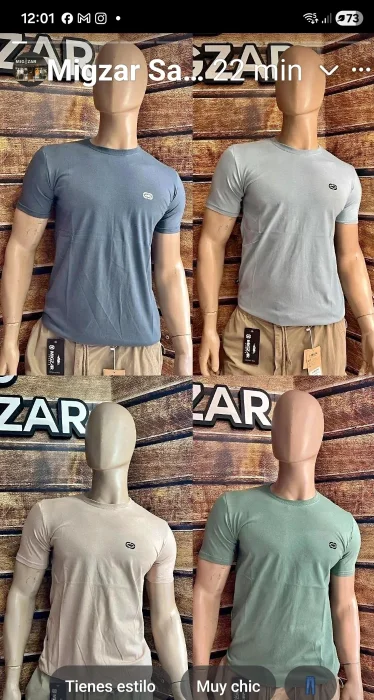 Remeras Lisos
