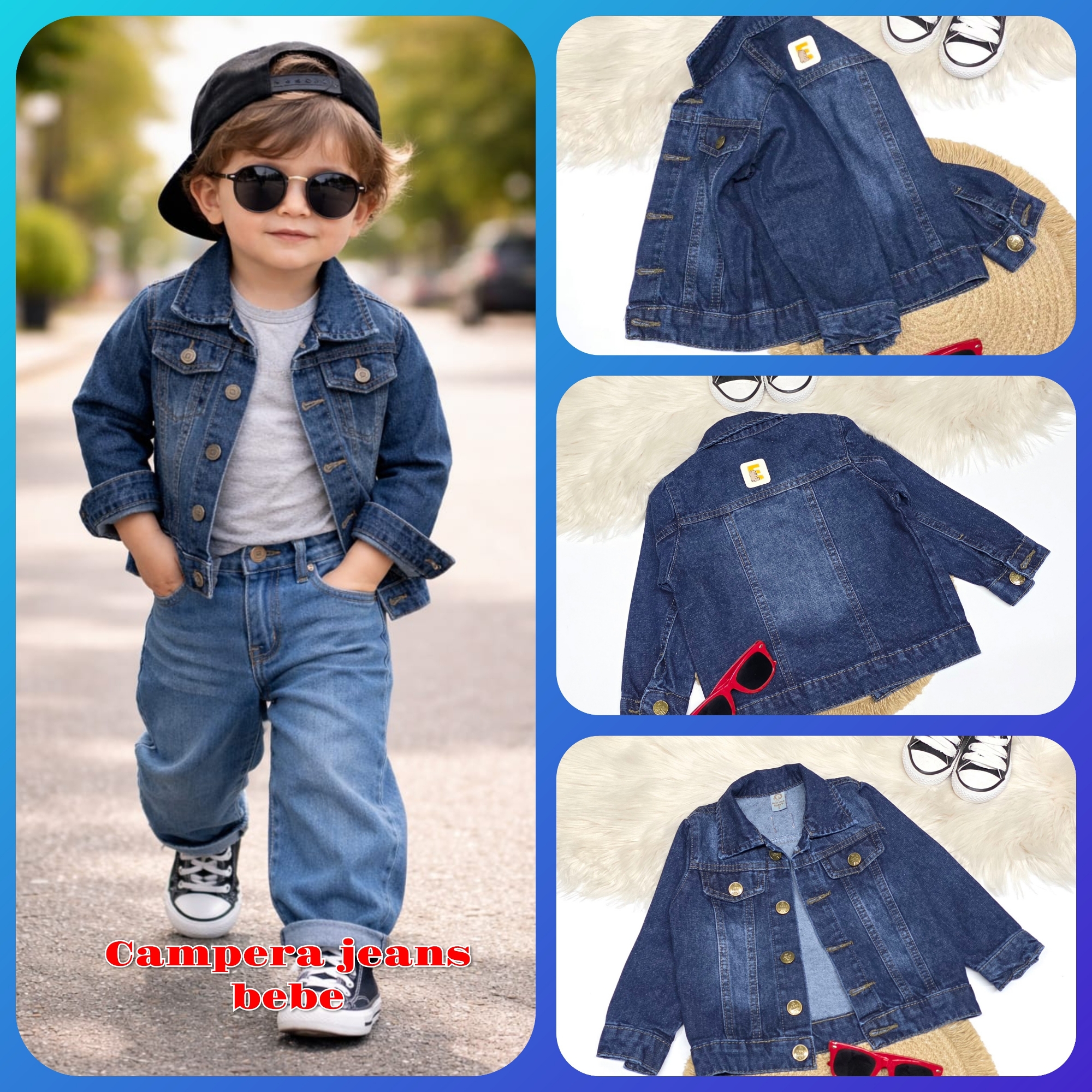 Campera Jeans Bebe - Imagen 3