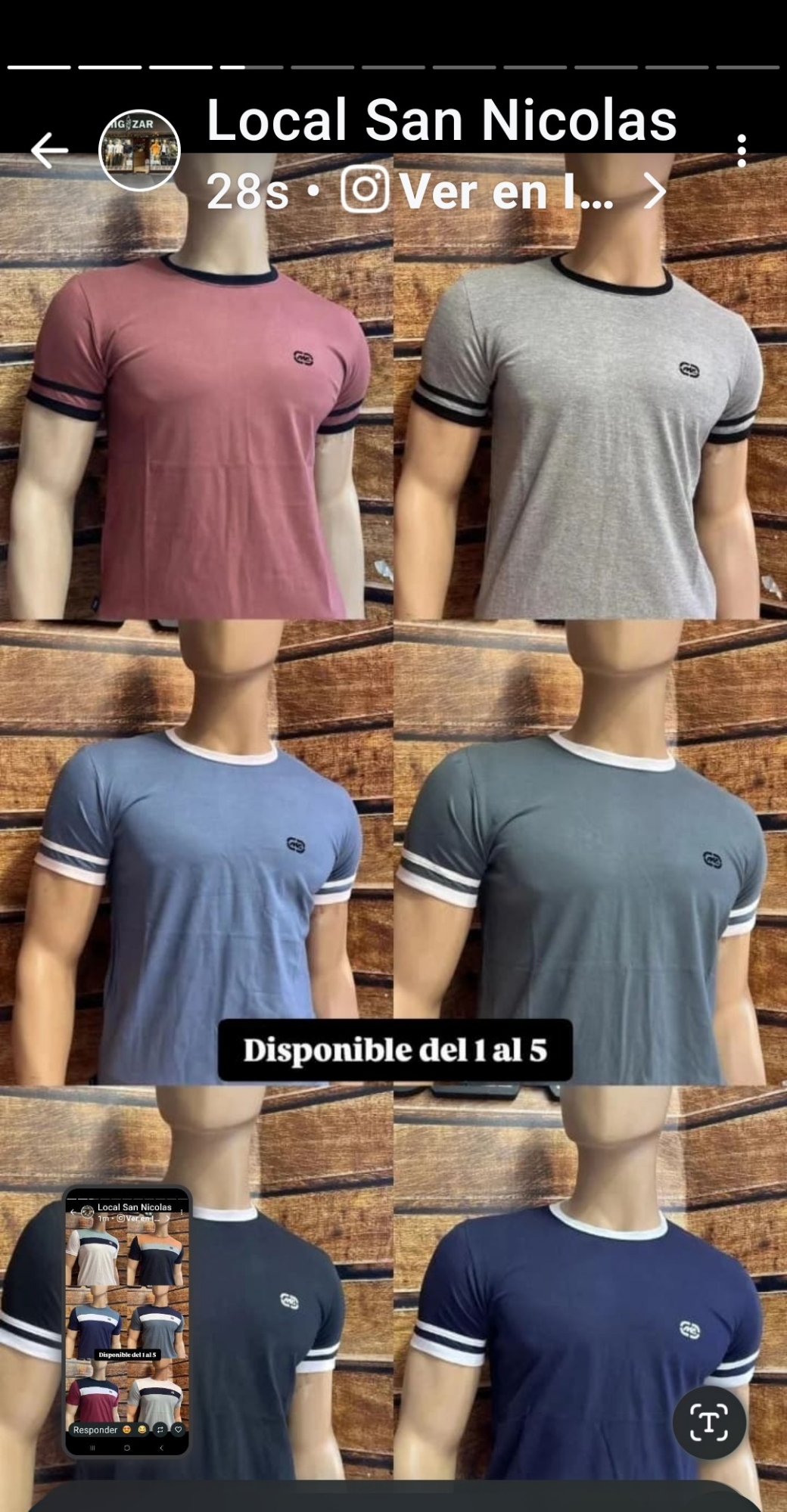 Remeras Puño Tira - Imagen 2
