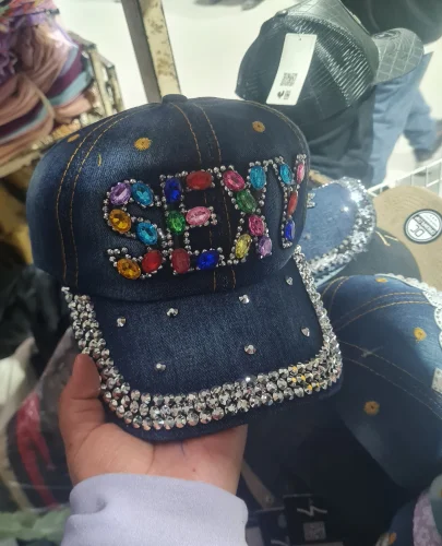 Gorra de Dama con Brillo