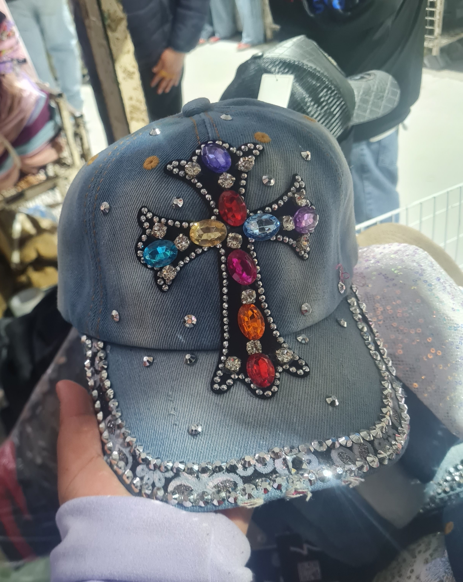 Gorra de Dama con Brillo - Imagen 2