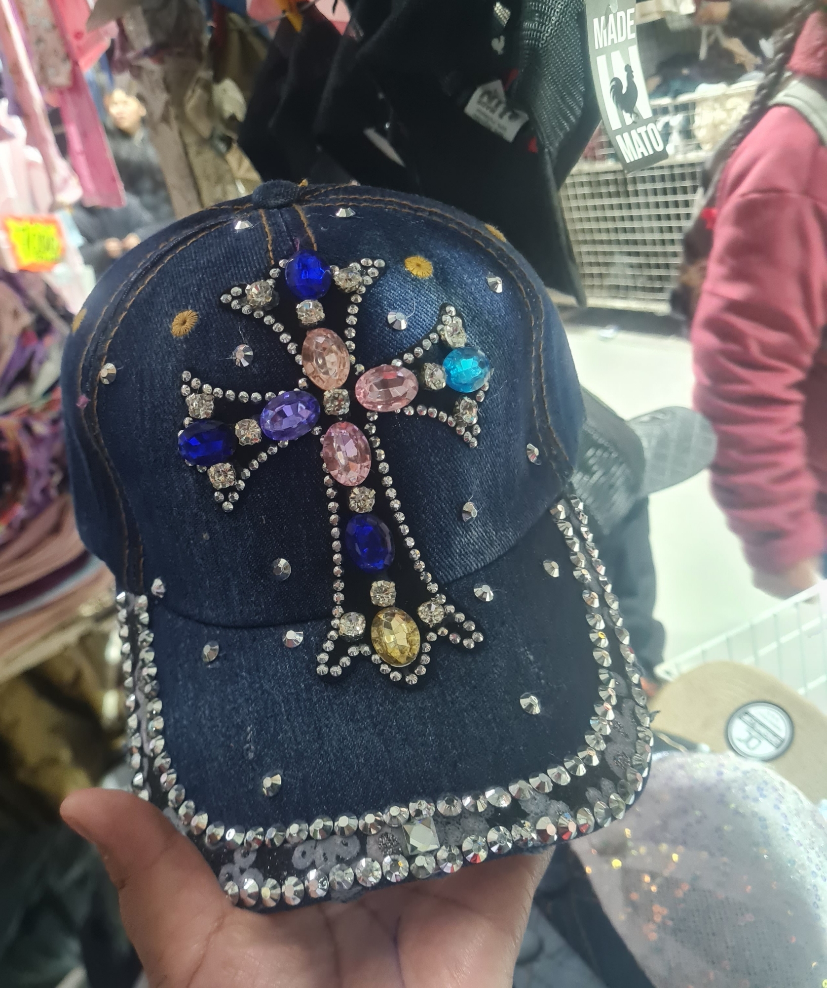 Gorra de Dama con Brillo - Imagen 3