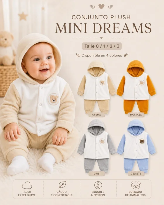 Conjunto Plush Mini Dreams