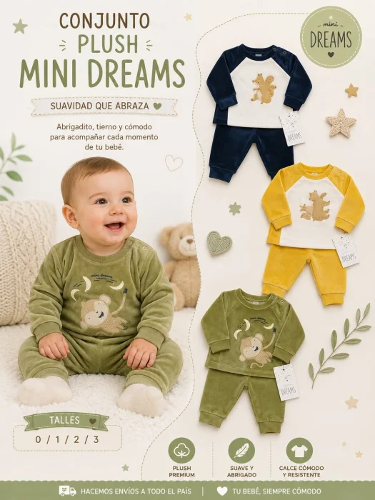 Conjunto   Plush