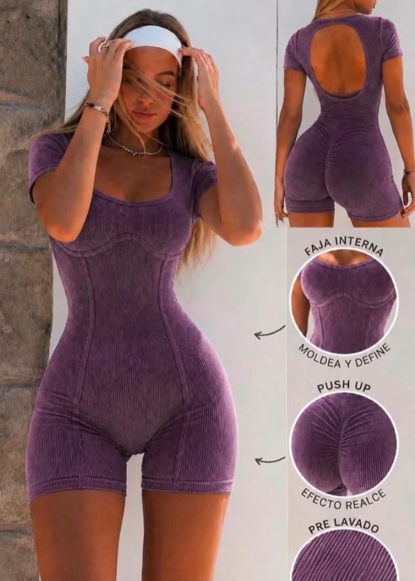 Catsuit Prelavado Push Up Capicua - Imagen 2
