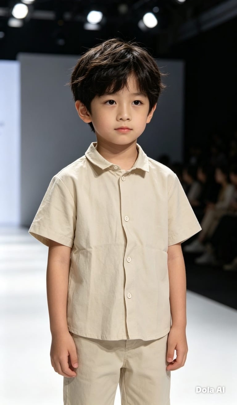 Camisa Wafle Niños - Imagen 3