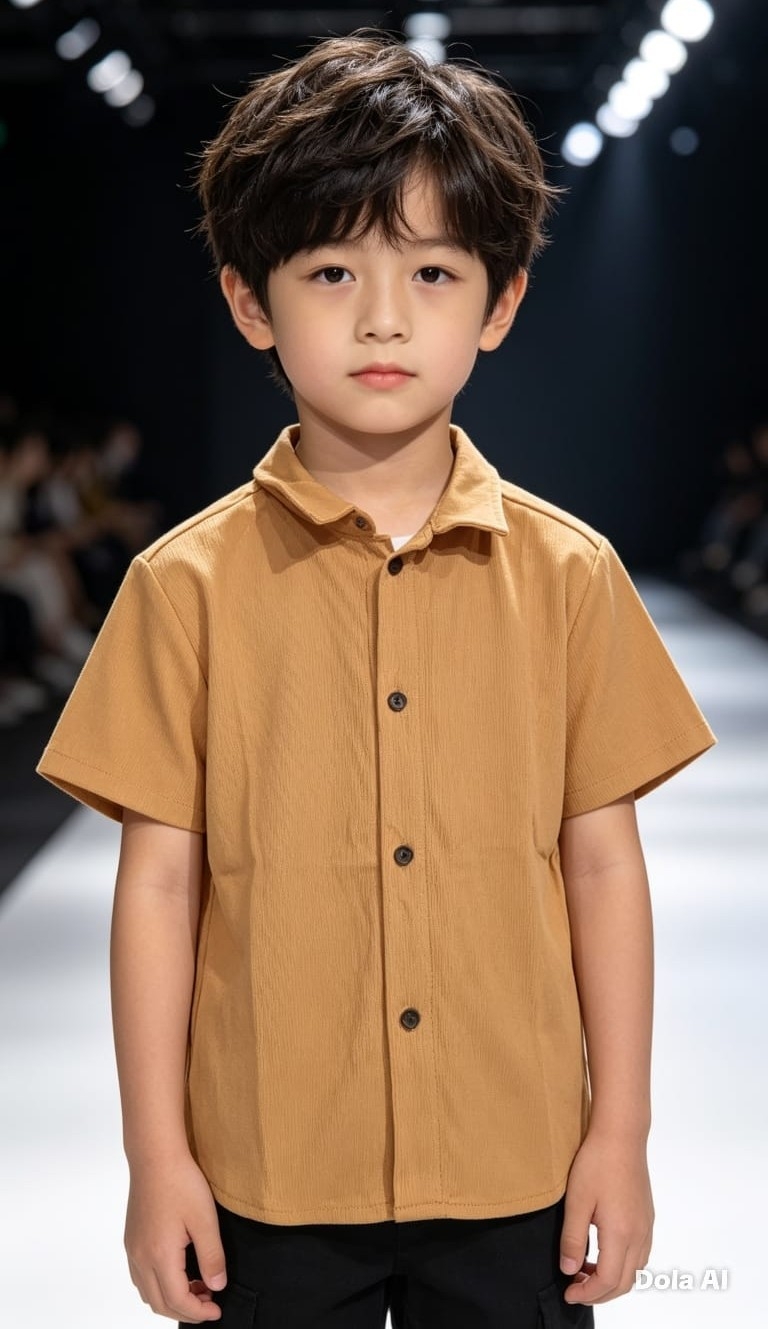 Camisa Wafle Niños - Imagen 7