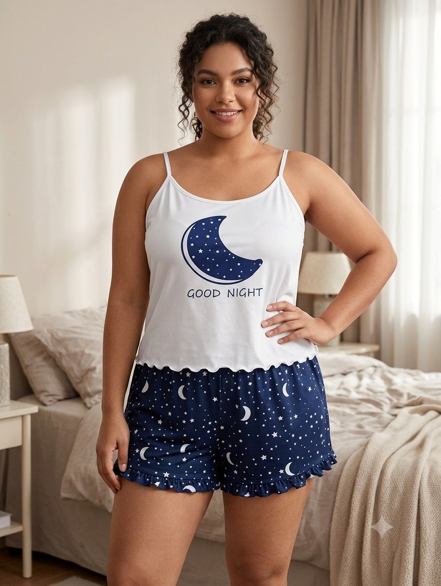 Pijamas de 2 Piezas Talles Grandes - Imagen 3