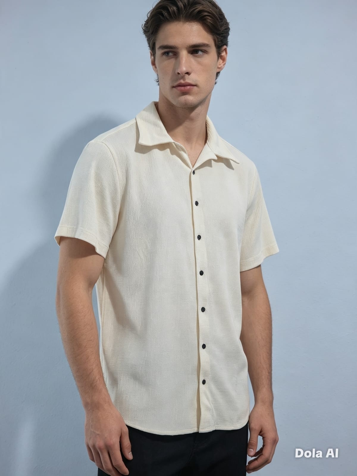 Camisas  Wafle de Hombre - Imagen 3