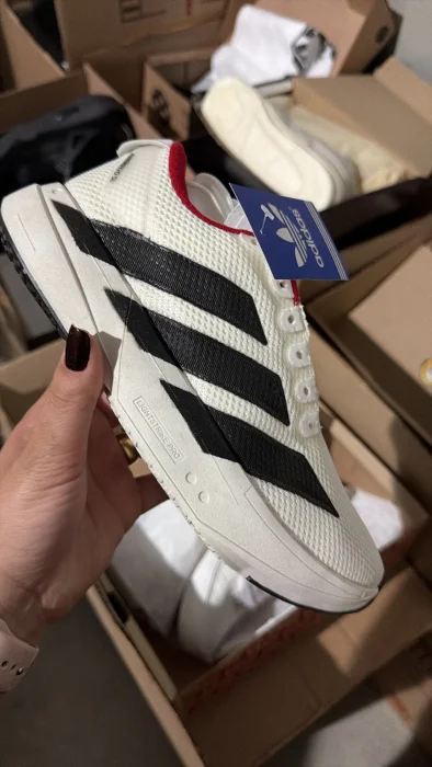 Adizero Evo Blanco Rojo