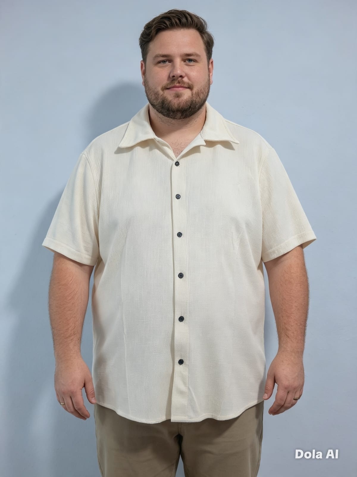 Camisas Lino de Hombre Talle Especial - Imagen 2