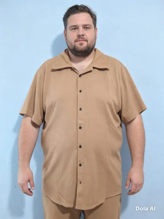 Camisas  de Wafle  Talle Especial