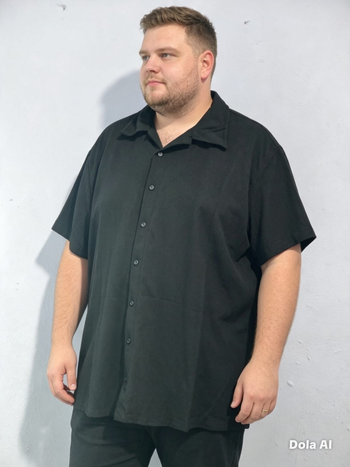 Camisas  de Wafle  Talle Especial - Imagen 4
