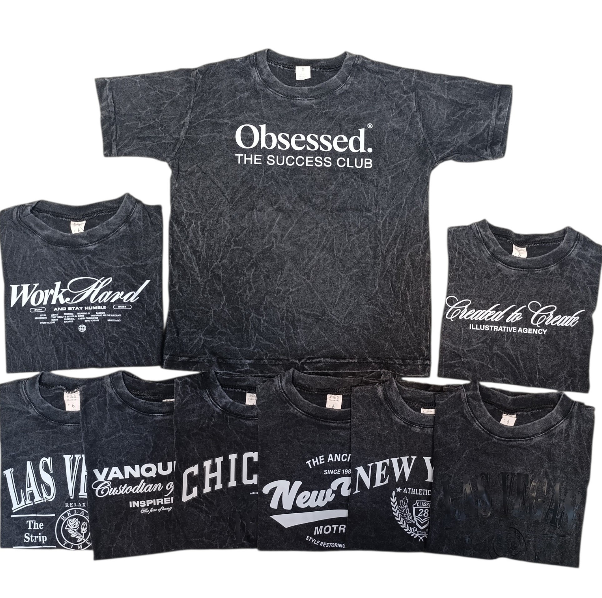 Remeras Oversise Niños Nevados - Imagen 2