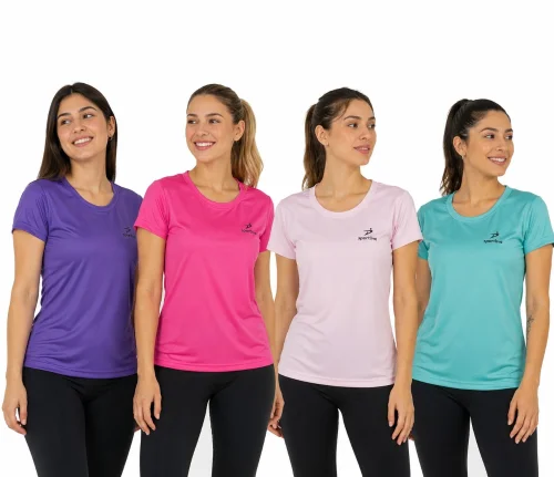 Remera Mujer Deportiva Set