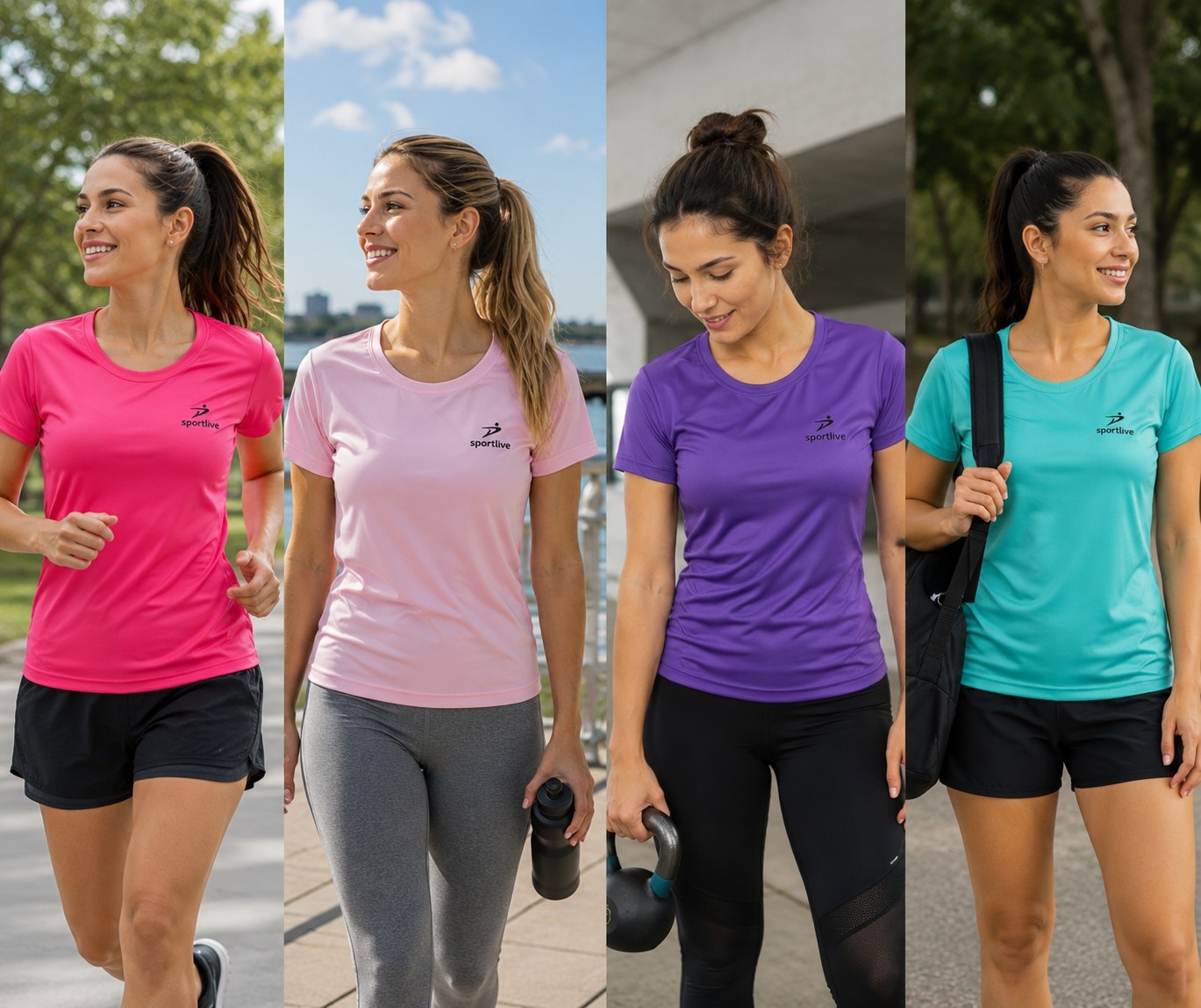 Remera Mujer Deportiva Set - Imagen 2