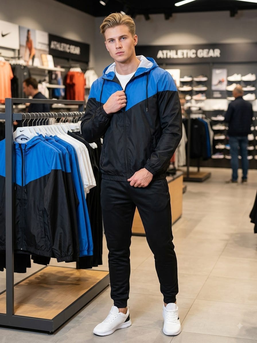 Campera Rompevietos de Hombre con Forro Red - Imagen 2