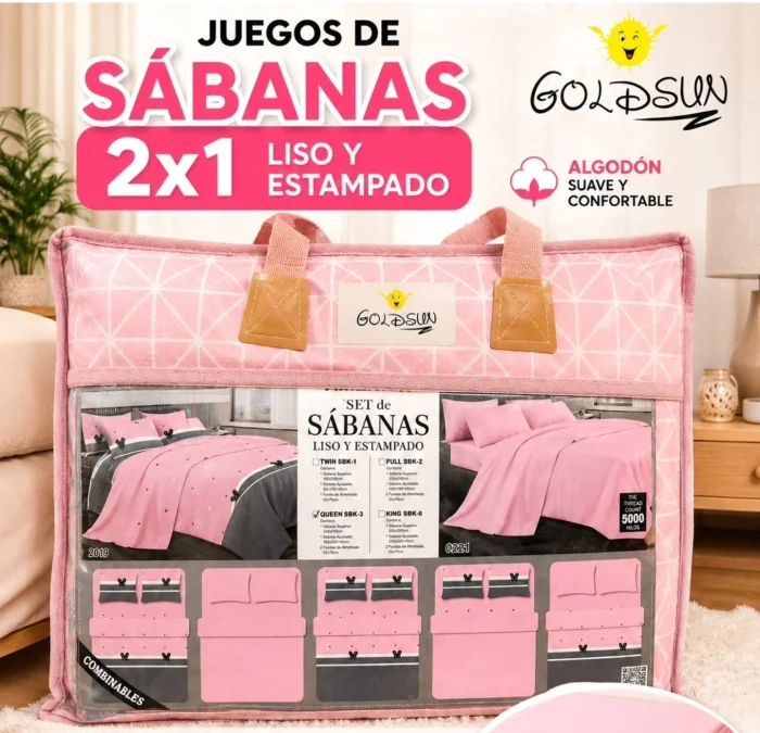 Sabanas Dobles 2 en 1