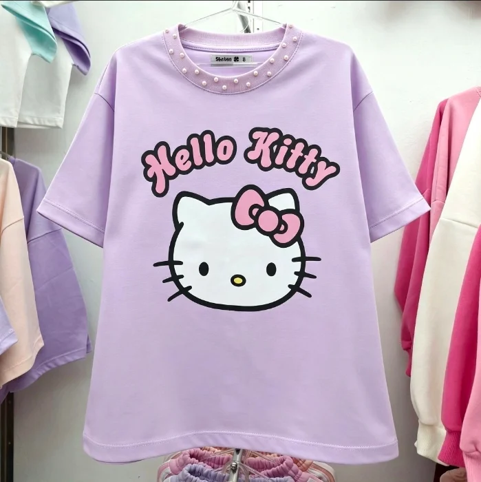 Remera Oversize Kitty