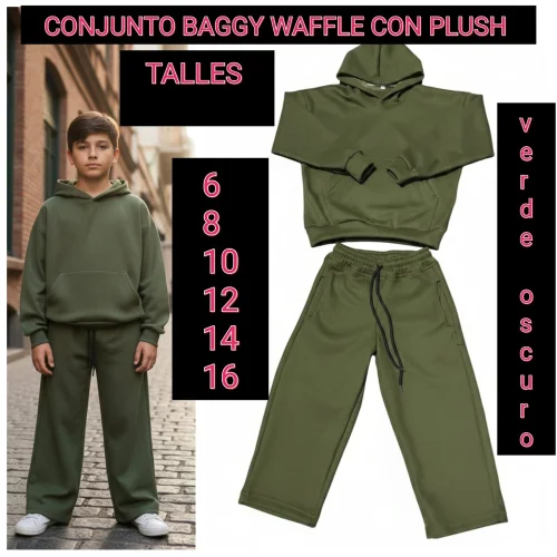 Conjunto Waffler con Plush