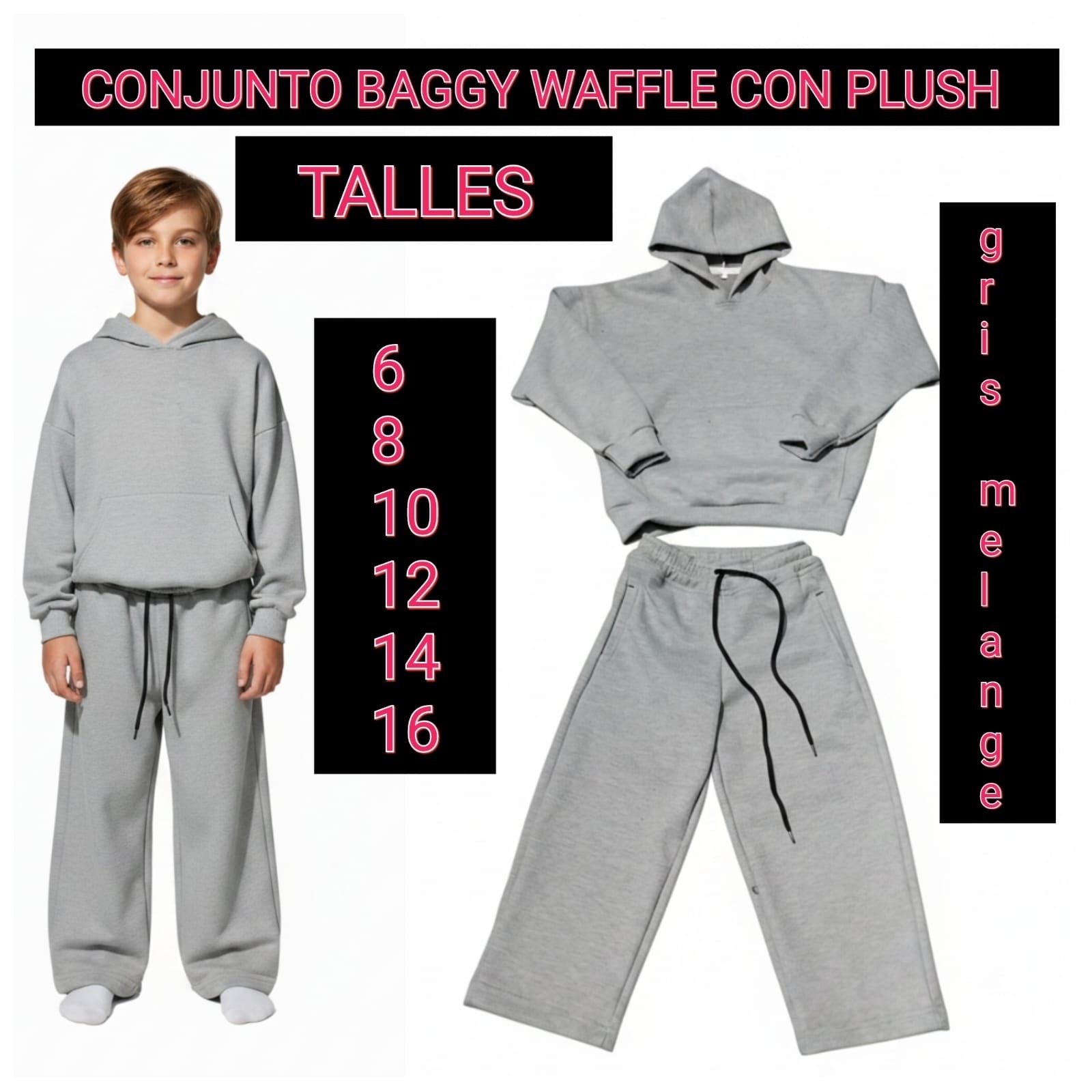 Conjunto Waffler con Plush - Imagen 2