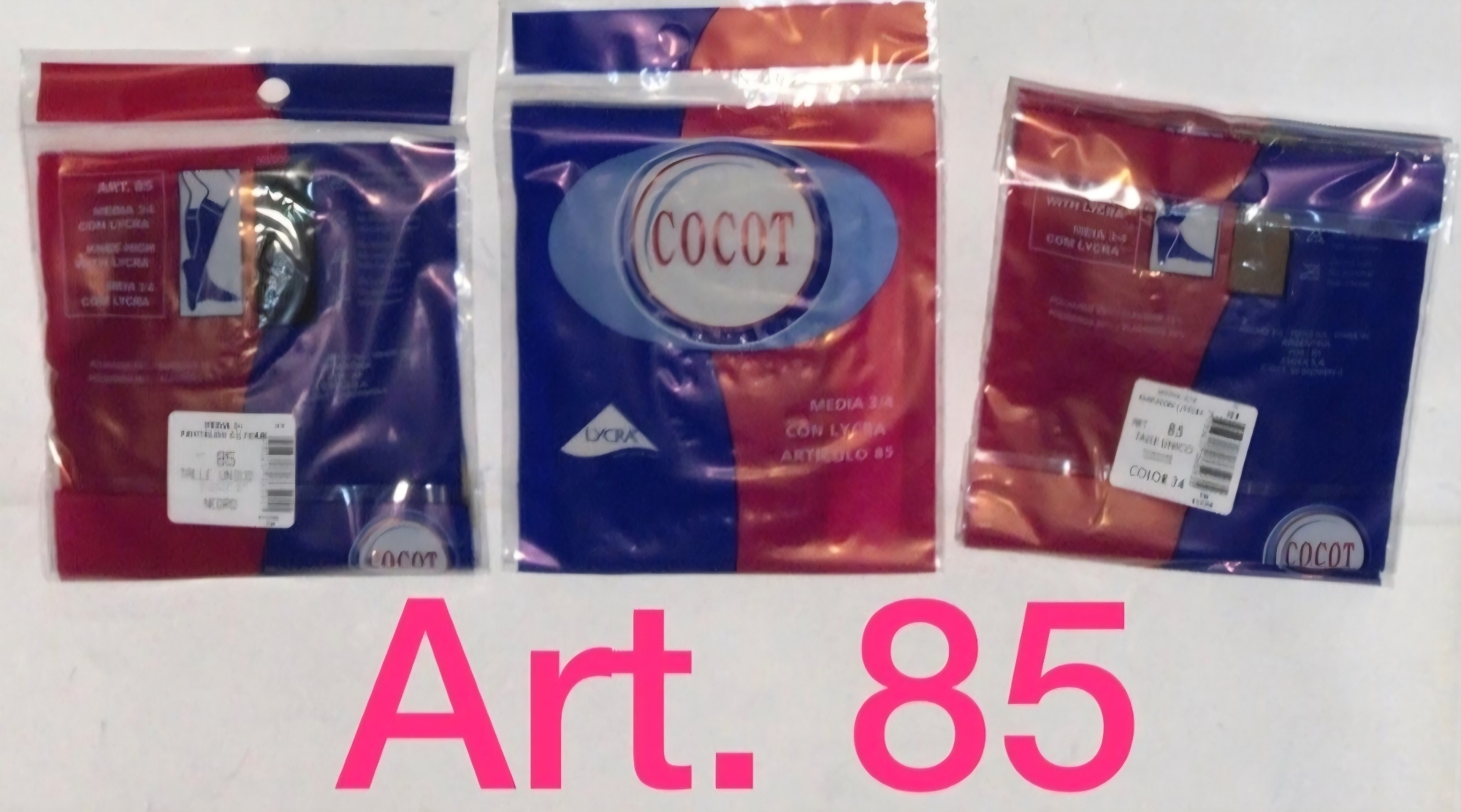 Cocot Art 85 3/4 de Lycra - Imagen 2