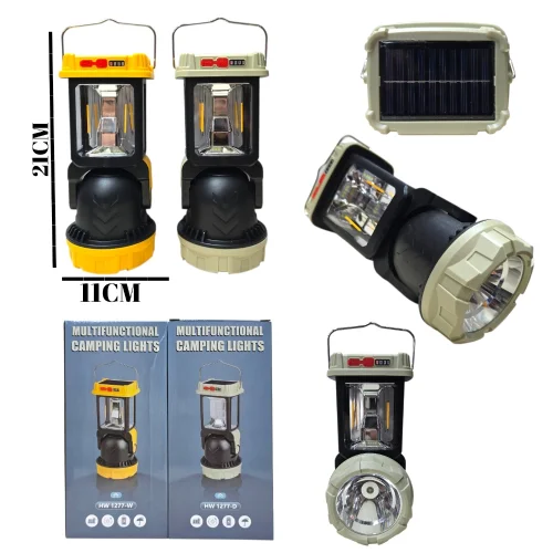 Farol Linterna Led Solar Camping 220 Recargable (av47898)