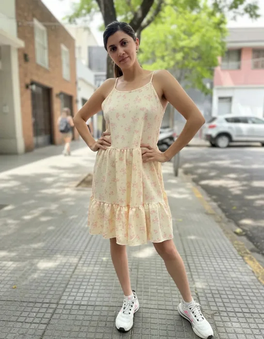 Vestido con  Bretel  Regulador