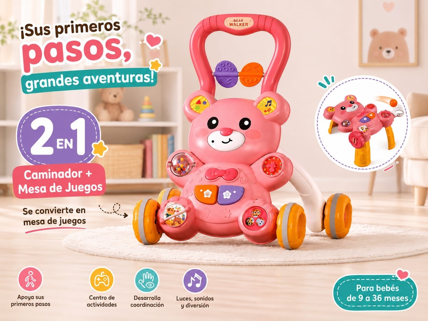 Caminador 2 en 1 - Imagen 2