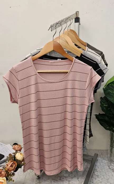 Remera Morley Rayado Dama
