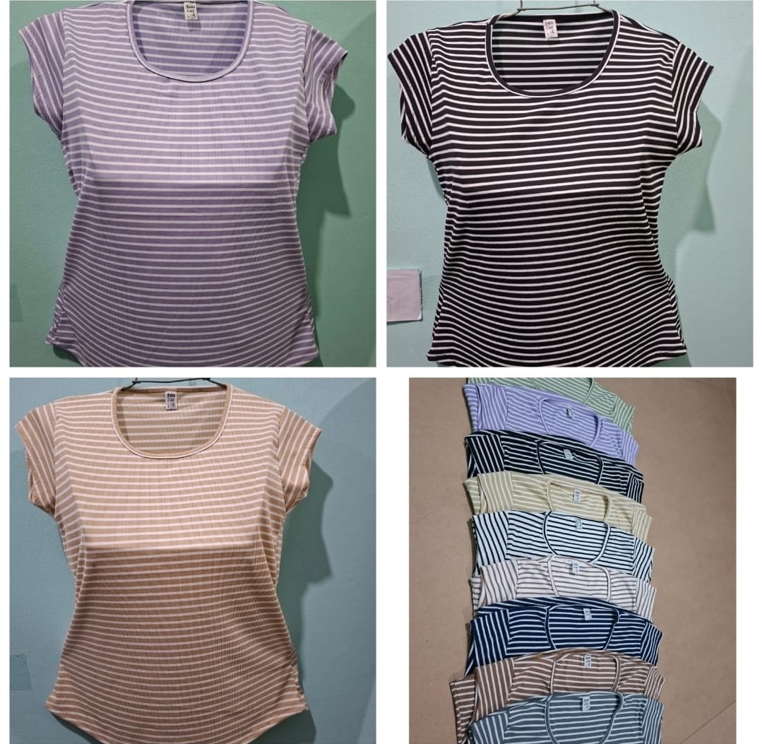 Remera Morley Rayado Dama - Imagen 2