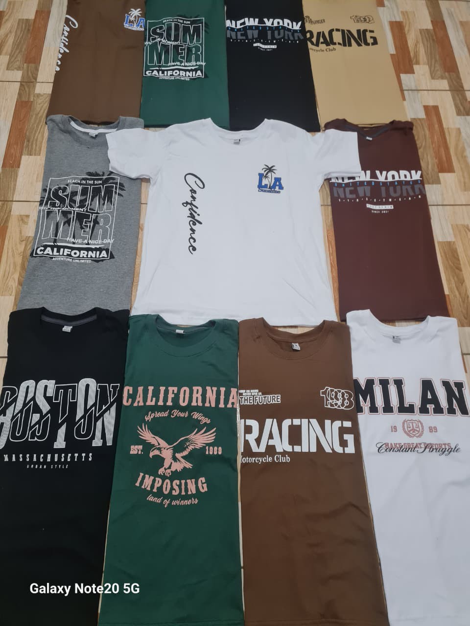 Remeras Varon Algodon Peinado - Imagen 2