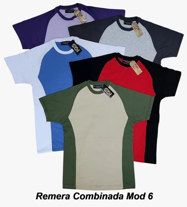 Remeras Combinados