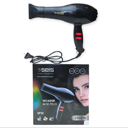 Secador Cabello Profesional 2000w Seis (sp32)