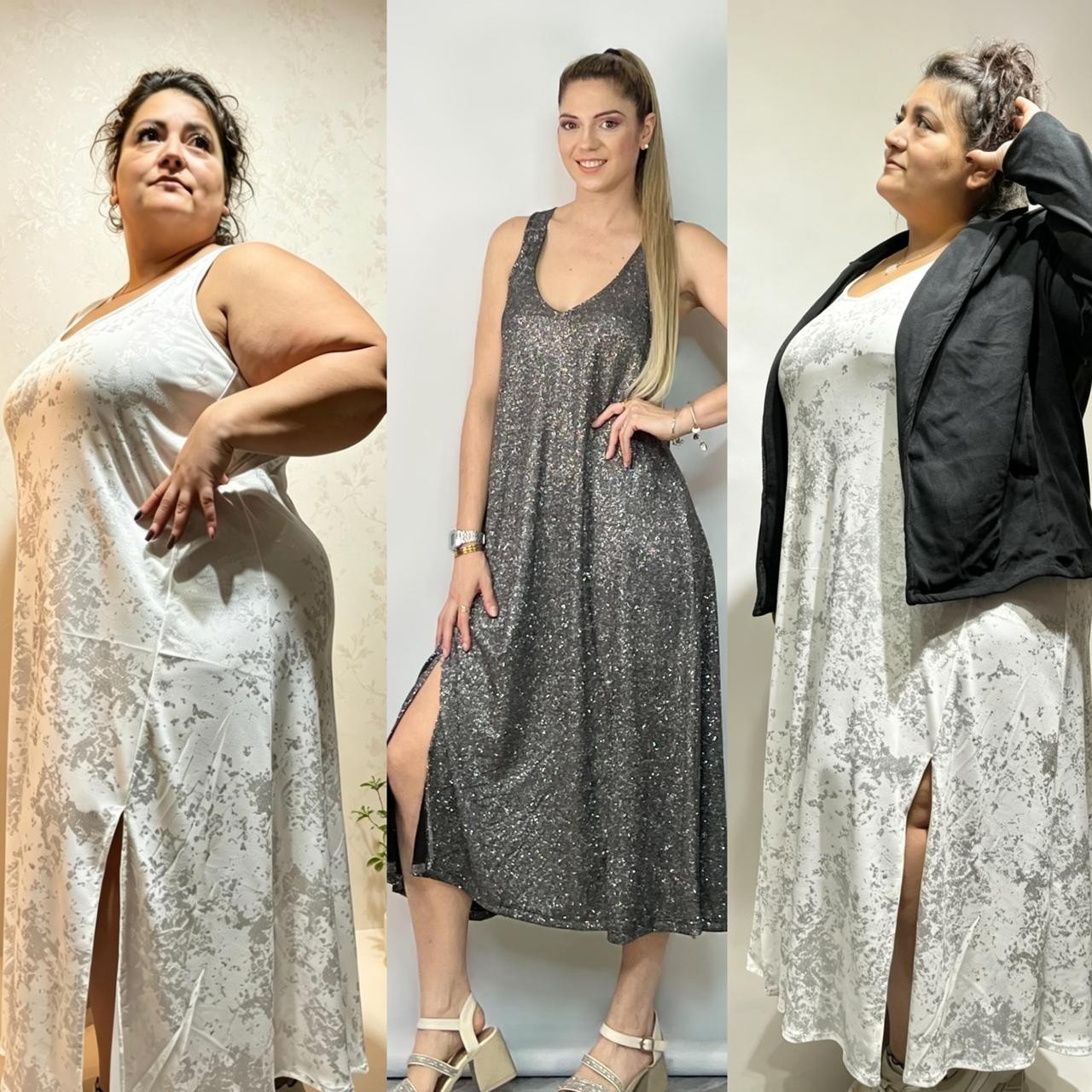 110 y 130 Cm de Busto Símil Jeans - Imagen 3