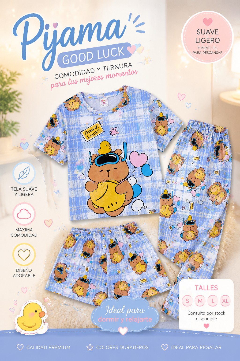 Pijamas 3 Piezas - Imagen 2