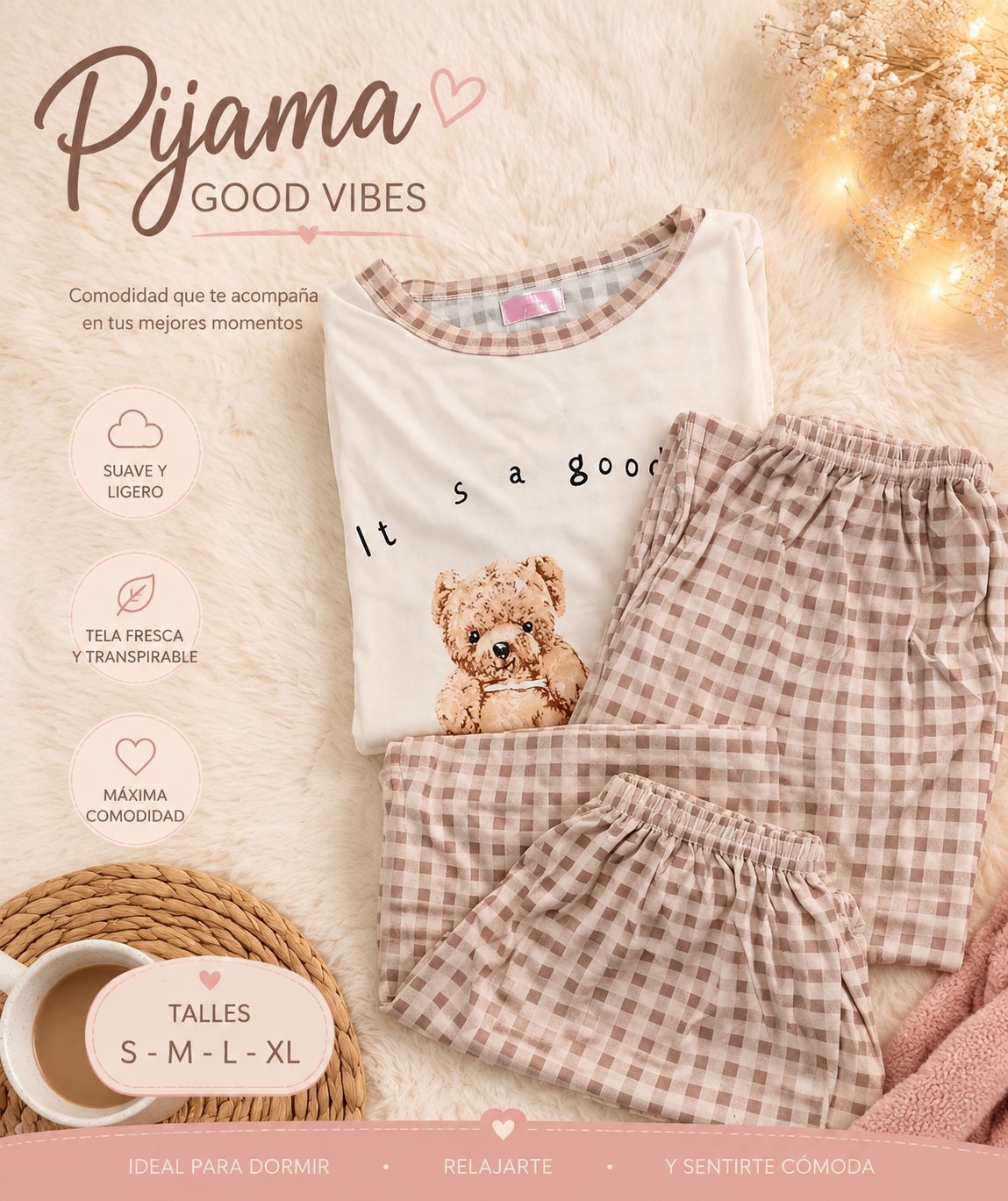 Pijamas 3 Piezas - Imagen 5