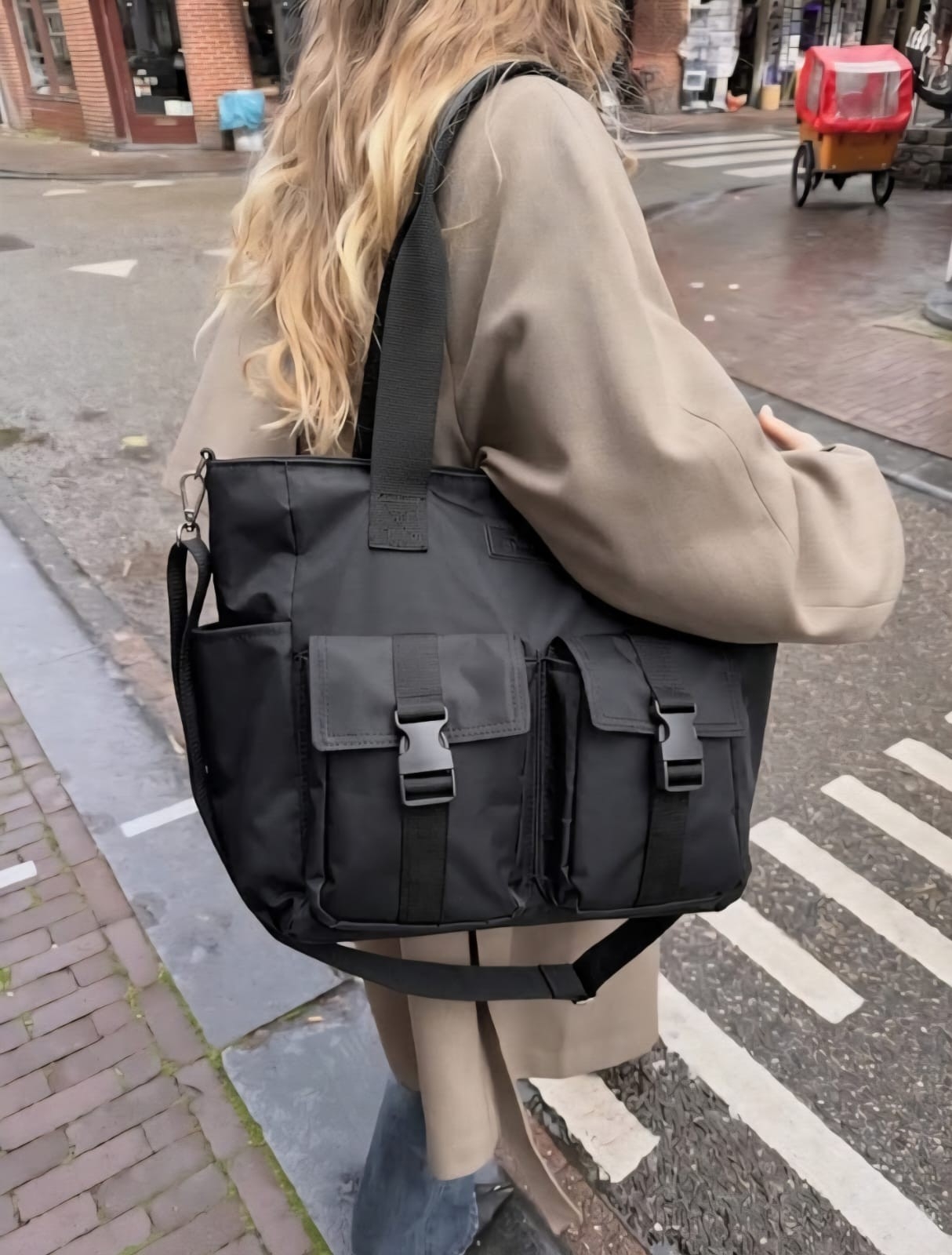 Bolso Universitario Impermeable - Imagen 7