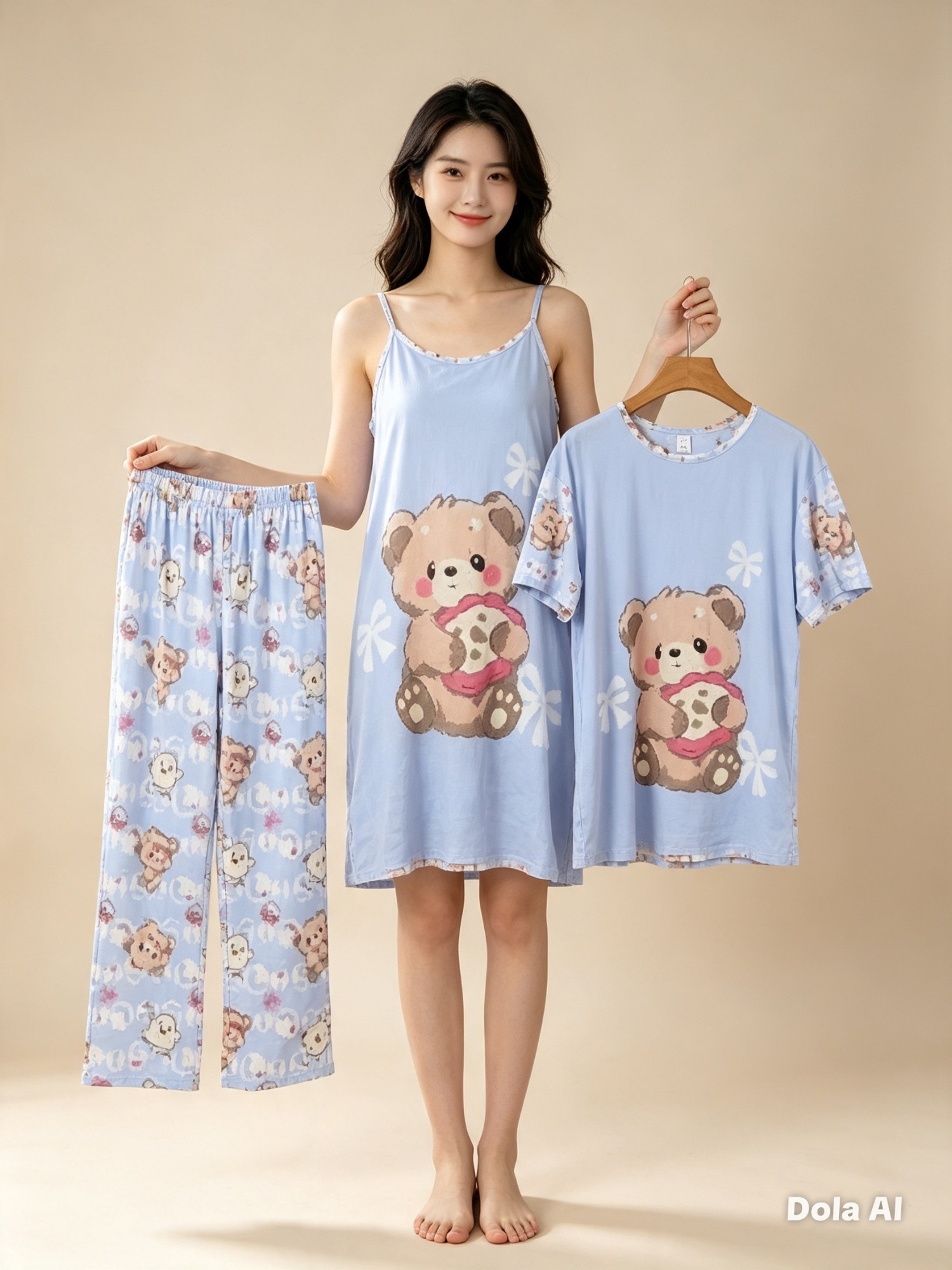Pijamas 4 Piezas - Imagen 2