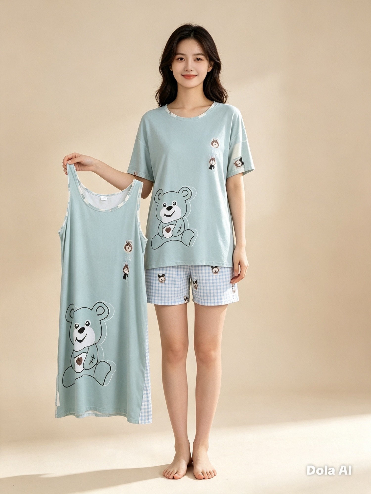 Pijamas 4 Piezas - Imagen 3