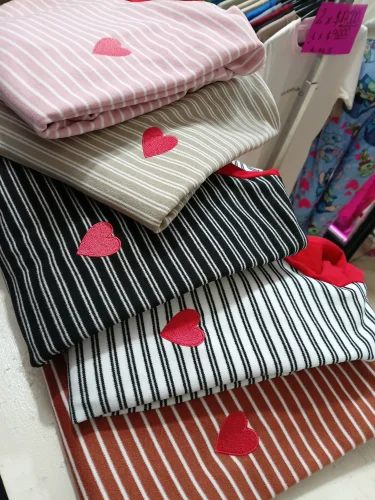 Buzo Rayado Bordado