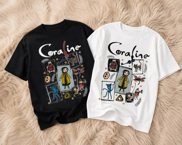 Remeras de Coraline la Puerta Secreta
