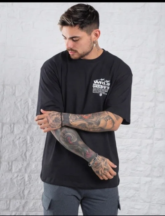 Remeras Oversize Algodón Peinado