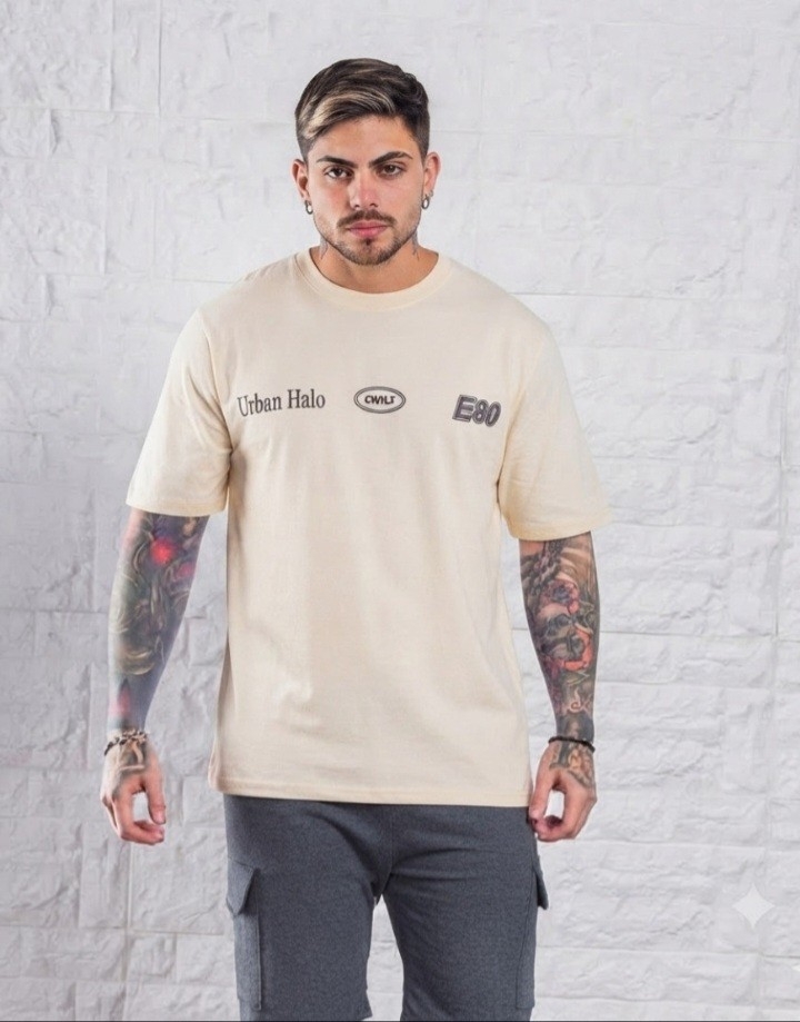 Remeras Oversize Algodón Peinado - Imagen 3