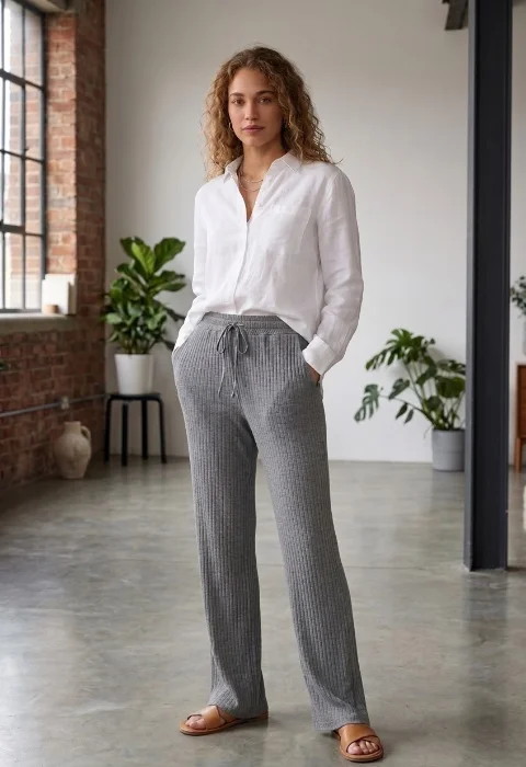 Pantalón Recto Morley Viscosa