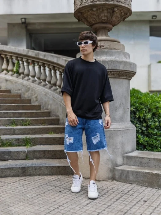 Bermudas Mon con Rotura